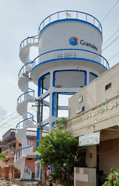 Granules India Limited Inaugurated a Overhead Water Tanks at Bonthapally!